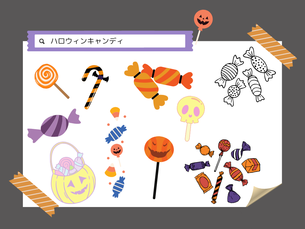 Canvaハロウィンイラスト