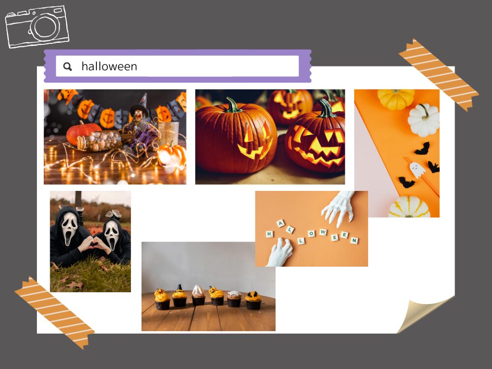 Canvaハロウィン写真