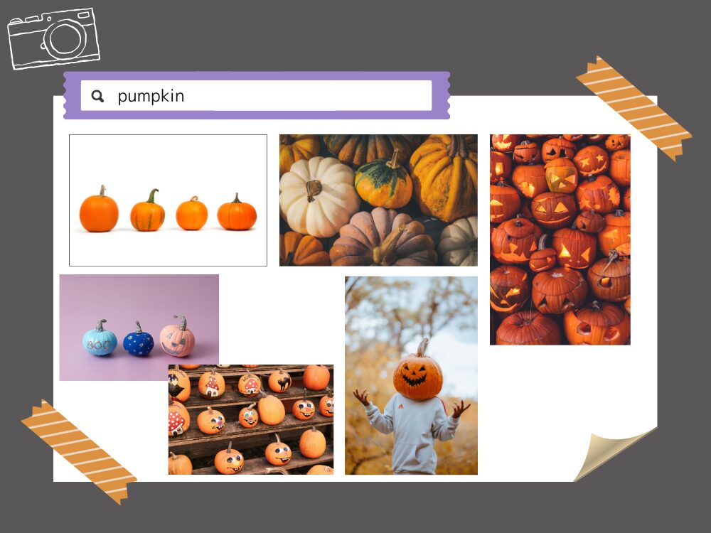 Canvaハロウィン写真