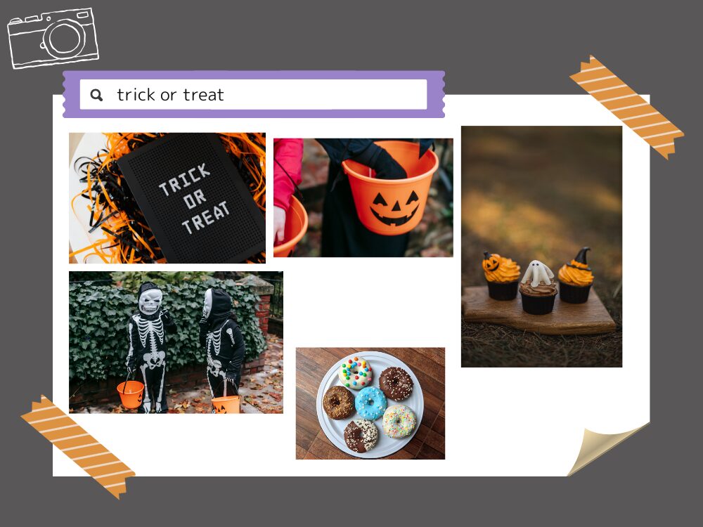 Canvaハロウィン写真