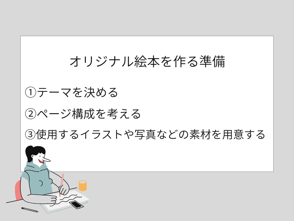 Canvaでオリジナル絵本
