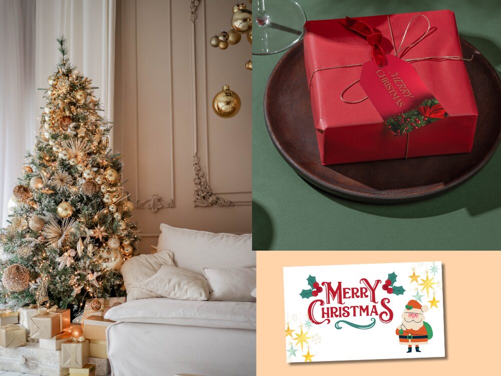 クリスマスプレゼントのタグ